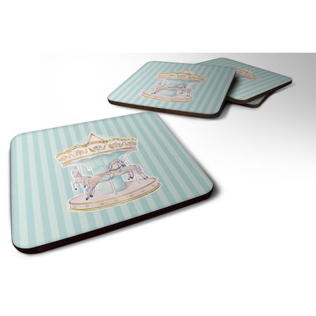Carousel Foam Coasters - Set Of 4